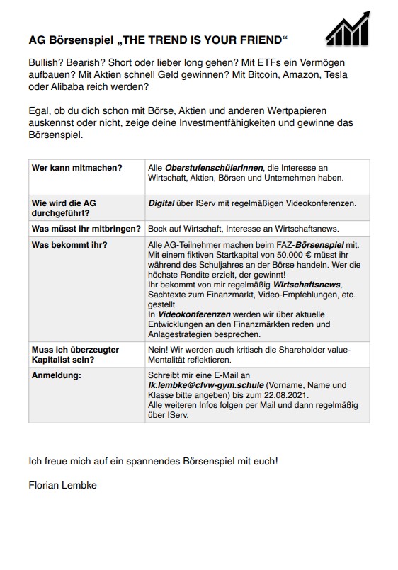 AG   Börsenspiel