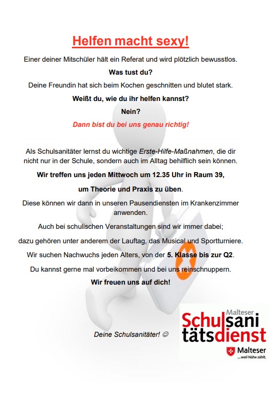 AG   Schulsanitätsdienst